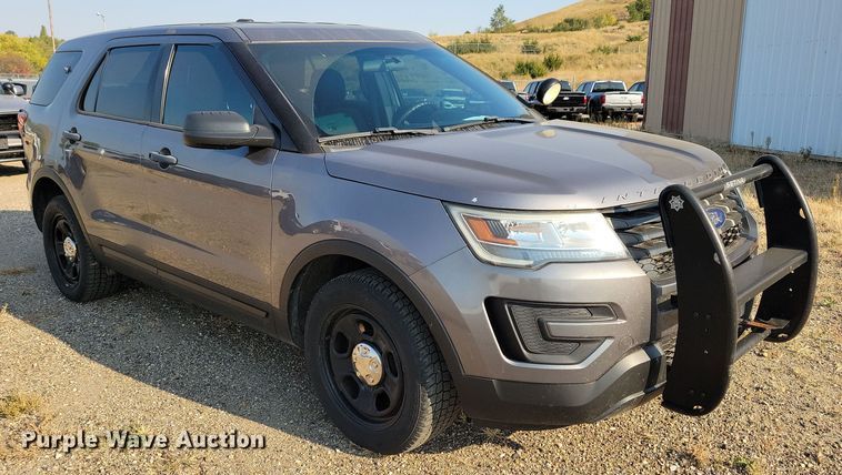 image for item JH9941 2016 Ford Explorer Police Interceptor SUV