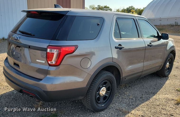 image for item JH9941 2016 Ford Explorer Police Interceptor SUV