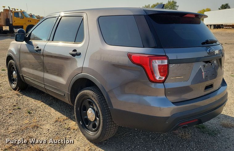 image for item JH9941 2016 Ford Explorer Police Interceptor SUV