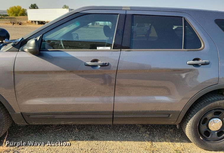 image for item JH9941 2016 Ford Explorer Police Interceptor SUV