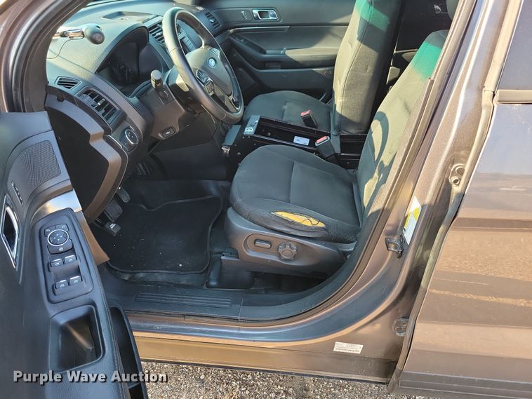 image for item JH9941 2016 Ford Explorer Police Interceptor SUV