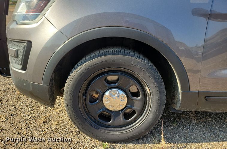 image for item JH9941 2016 Ford Explorer Police Interceptor SUV