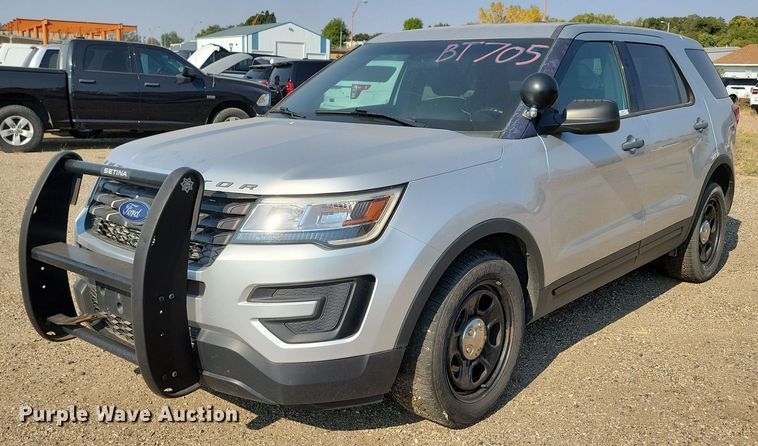 image for item JH9947 2017 Ford Explorer Police Interceptor SUV