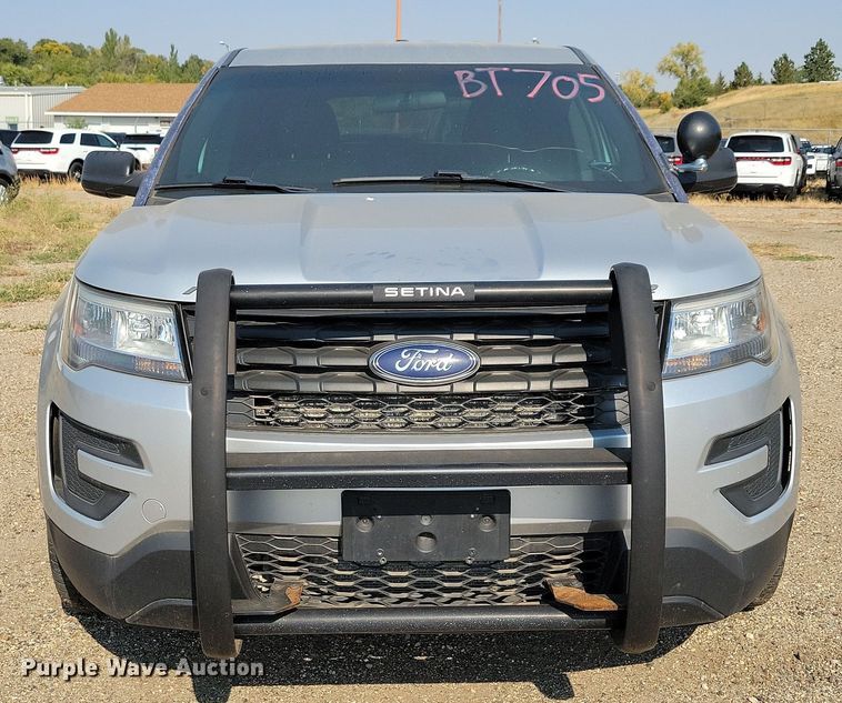 image for item JH9947 2017 Ford Explorer Police Interceptor SUV