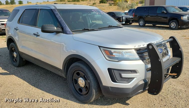 image for item JH9947 2017 Ford Explorer Police Interceptor SUV