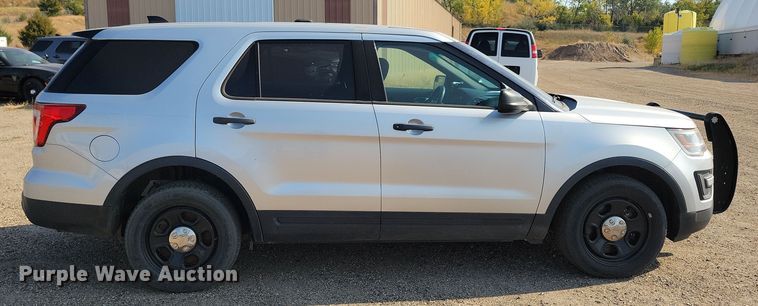 image for item JH9947 2017 Ford Explorer Police Interceptor SUV