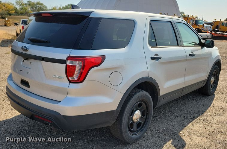 image for item JH9947 2017 Ford Explorer Police Interceptor SUV
