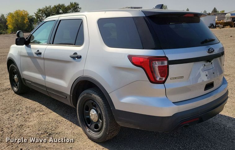 image for item JH9947 2017 Ford Explorer Police Interceptor SUV