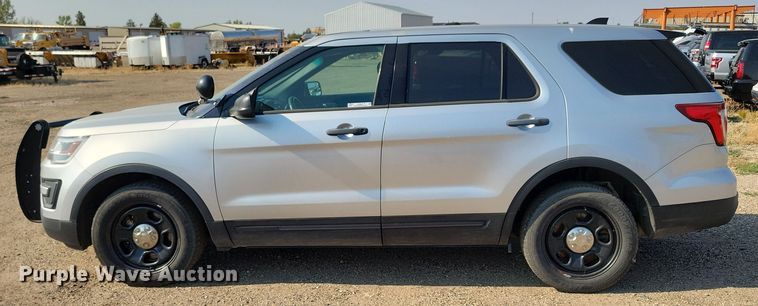 image for item JH9947 2017 Ford Explorer Police Interceptor SUV