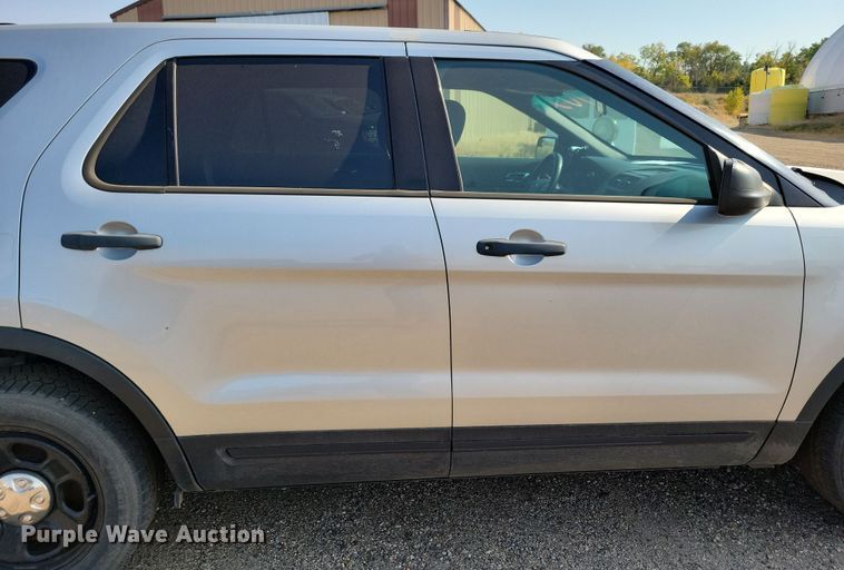 image for item JH9947 2017 Ford Explorer Police Interceptor SUV