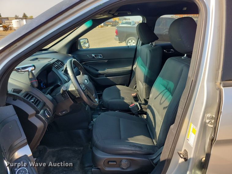 image for item JH9947 2017 Ford Explorer Police Interceptor SUV