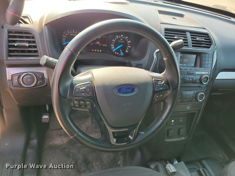 image for item JH9947 2017 Ford Explorer Police Interceptor SUV