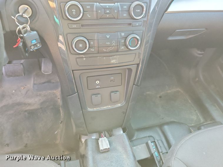 image for item JH9947 2017 Ford Explorer Police Interceptor SUV