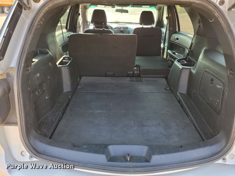 image for item JH9947 2017 Ford Explorer Police Interceptor SUV