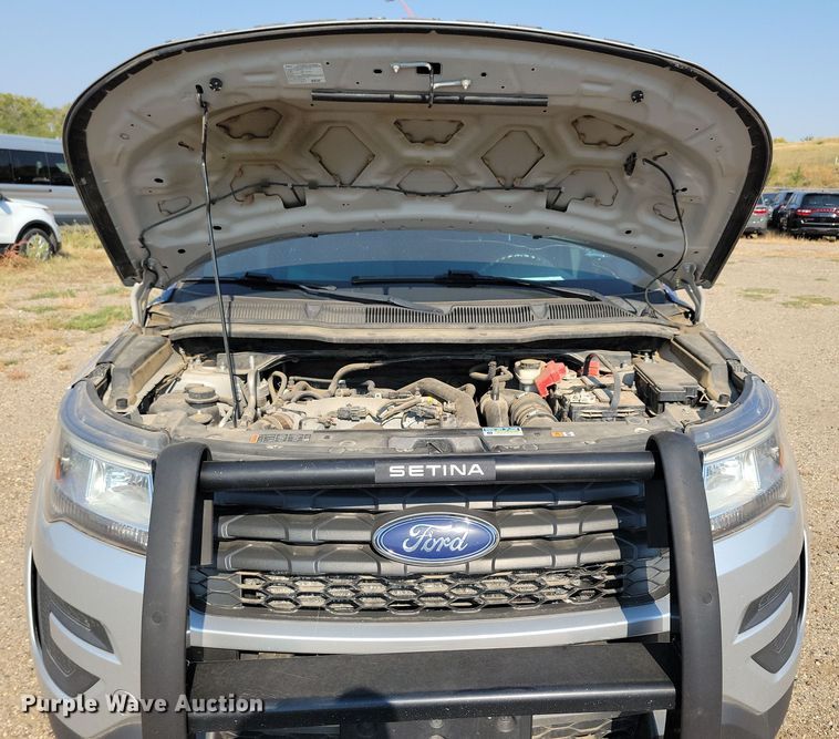 image for item JH9947 2017 Ford Explorer Police Interceptor SUV