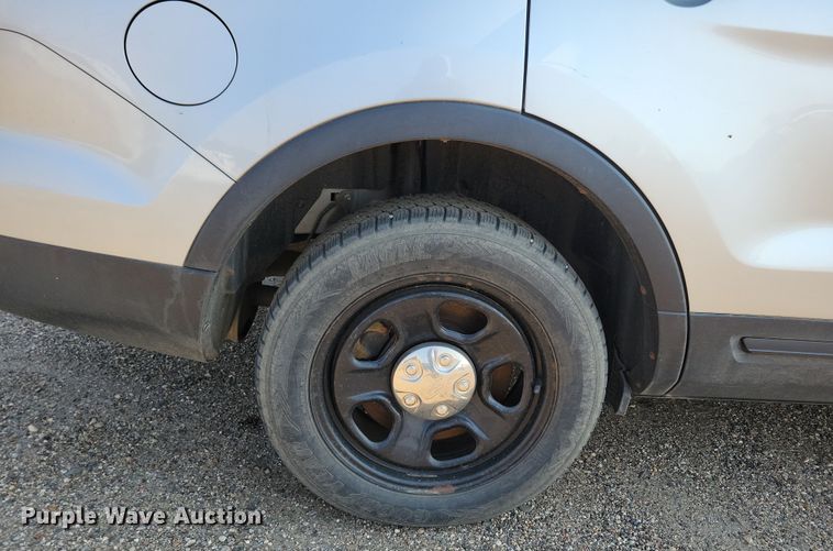 image for item JH9947 2017 Ford Explorer Police Interceptor SUV