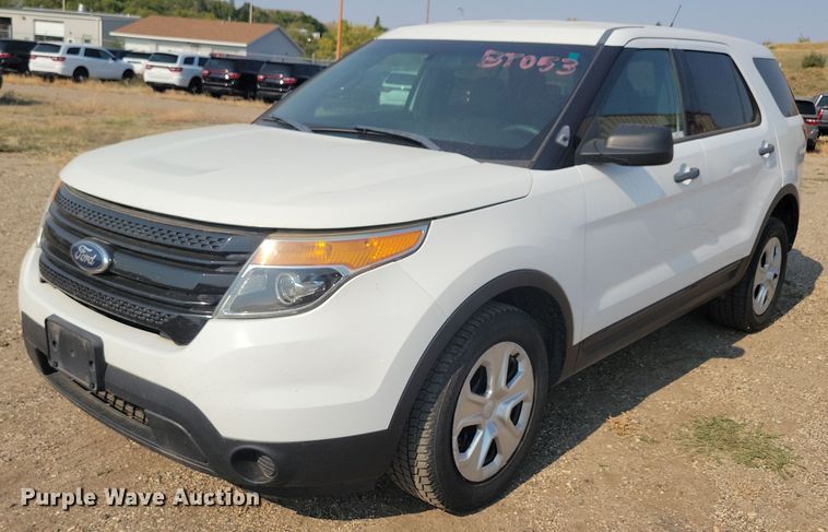 image for item JH9949 2013 Ford Explorer Police Interceptor SUV