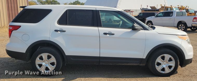image for item JH9949 2013 Ford Explorer Police Interceptor SUV