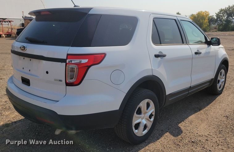image for item JH9949 2013 Ford Explorer Police Interceptor SUV