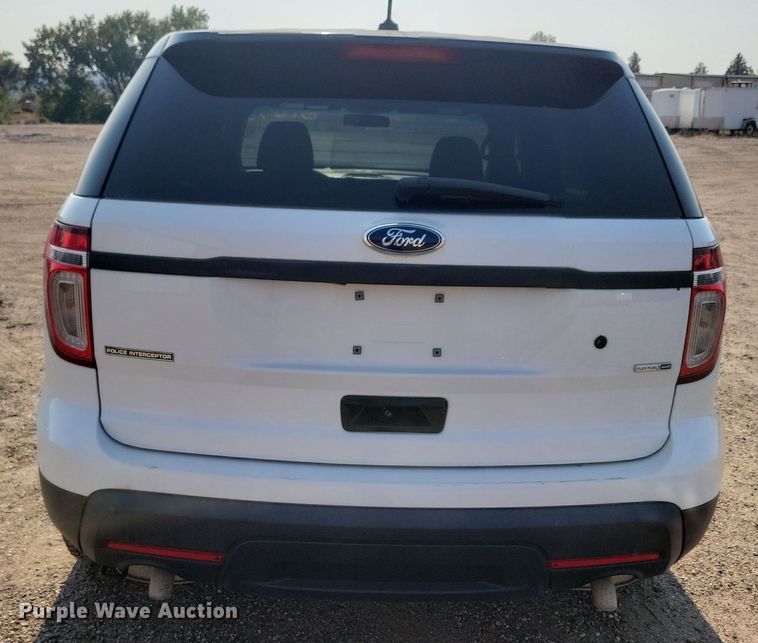 image for item JH9949 2013 Ford Explorer Police Interceptor SUV