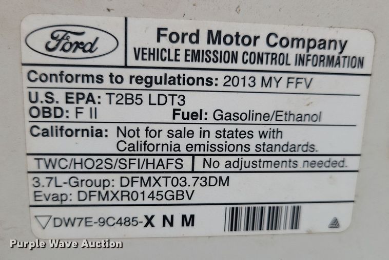 image for item JH9949 2013 Ford Explorer Police Interceptor SUV