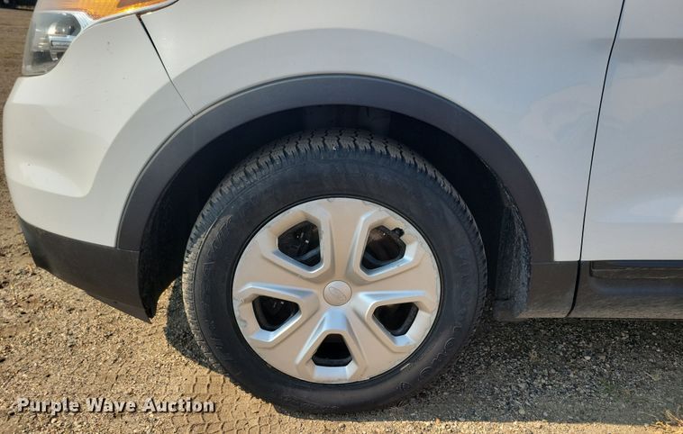 image for item JH9949 2013 Ford Explorer Police Interceptor SUV