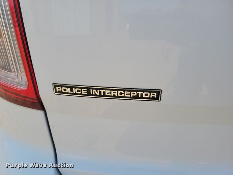 image for item JH9949 2013 Ford Explorer Police Interceptor SUV