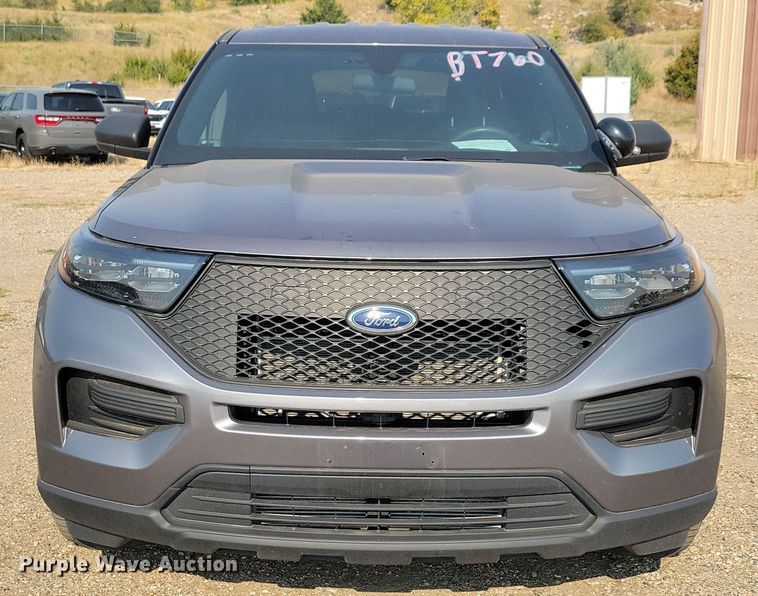 image for item JH9956 2021 Ford Explorer Police Interceptor SUV