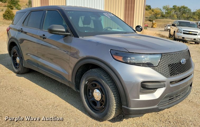 image for item JH9956 2021 Ford Explorer Police Interceptor SUV
