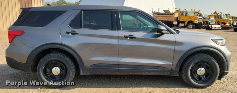 image for item JH9956 2021 Ford Explorer Police Interceptor SUV