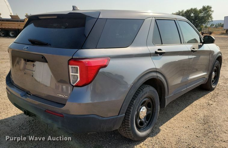 image for item JH9956 2021 Ford Explorer Police Interceptor SUV