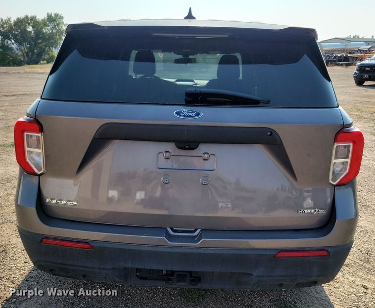 image for item JH9956 2021 Ford Explorer Police Interceptor SUV