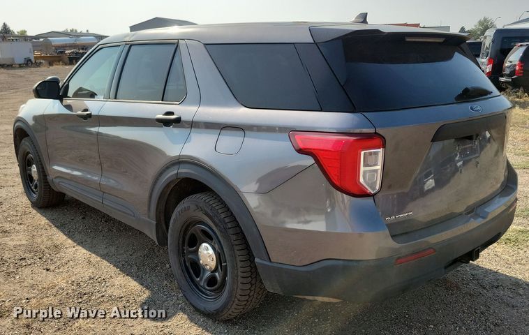 image for item JH9956 2021 Ford Explorer Police Interceptor SUV