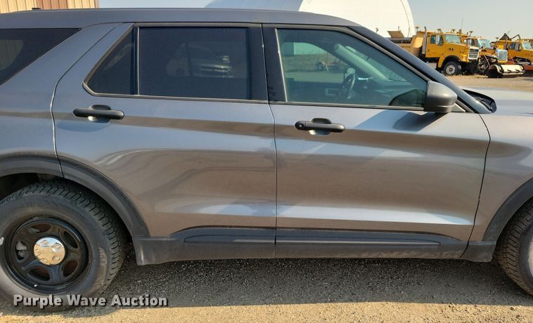 image for item JH9956 2021 Ford Explorer Police Interceptor SUV