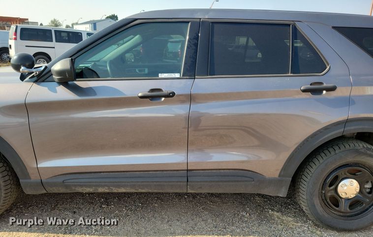 image for item JH9956 2021 Ford Explorer Police Interceptor SUV