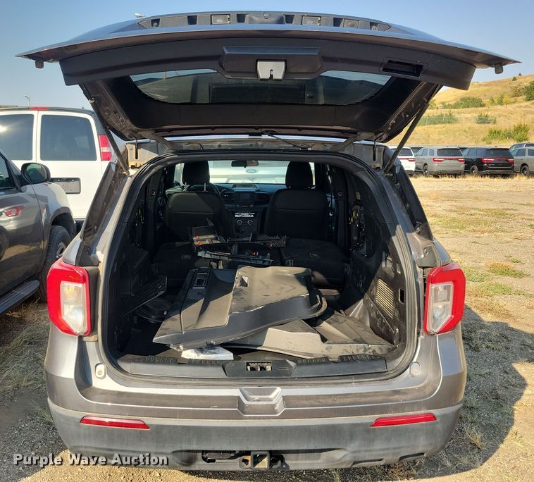 image for item JH9956 2021 Ford Explorer Police Interceptor SUV