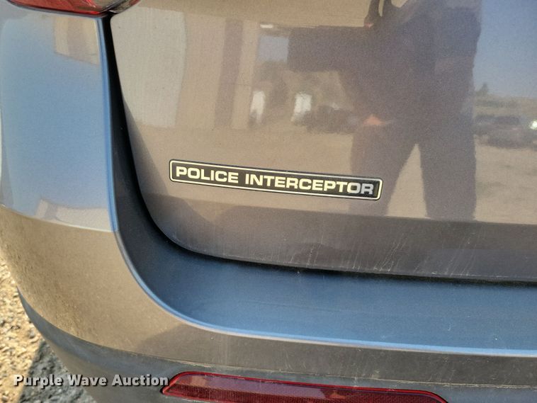 image for item JH9956 2021 Ford Explorer Police Interceptor SUV