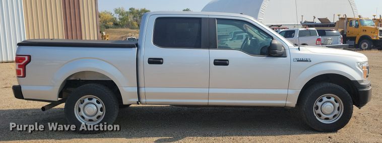 image for item JH9958 2018 Ford F150 XL SuperCrew pickup truck