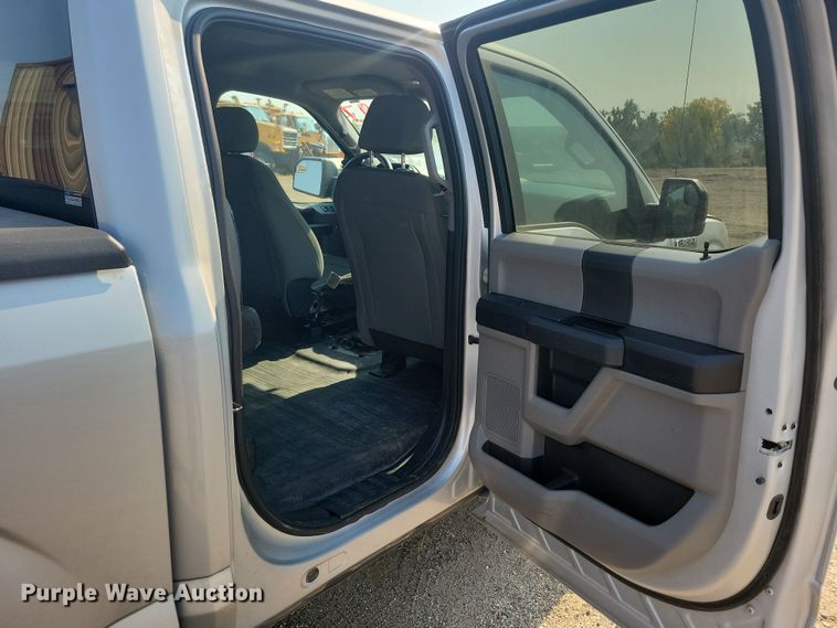 image for item JH9958 2018 Ford F150 XL SuperCrew pickup truck