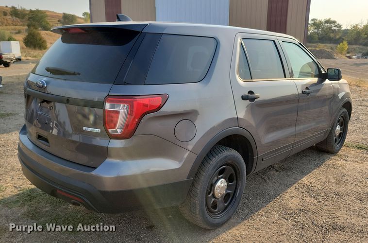 image for item JO9306 2017 Ford Explorer Police Interceptor SUV