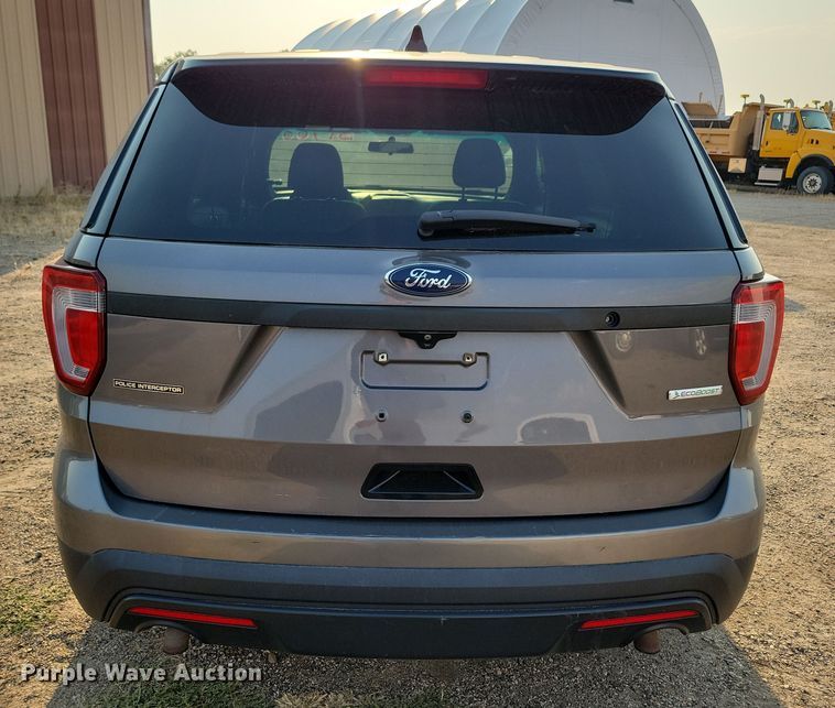 image for item JO9306 2017 Ford Explorer Police Interceptor SUV