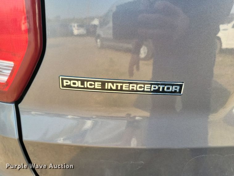 image for item JO9306 2017 Ford Explorer Police Interceptor SUV