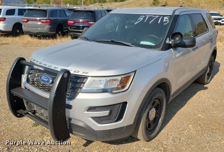 image for item JO9312 2018 Ford Explorer Police Interceptor SUV