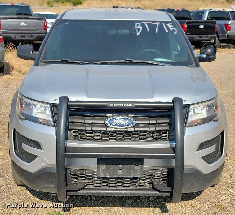 image for item JO9312 2018 Ford Explorer Police Interceptor SUV