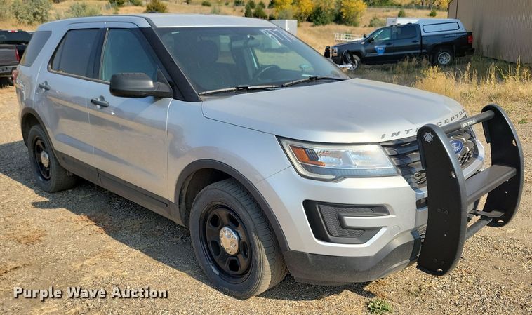 image for item JO9312 2018 Ford Explorer Police Interceptor SUV