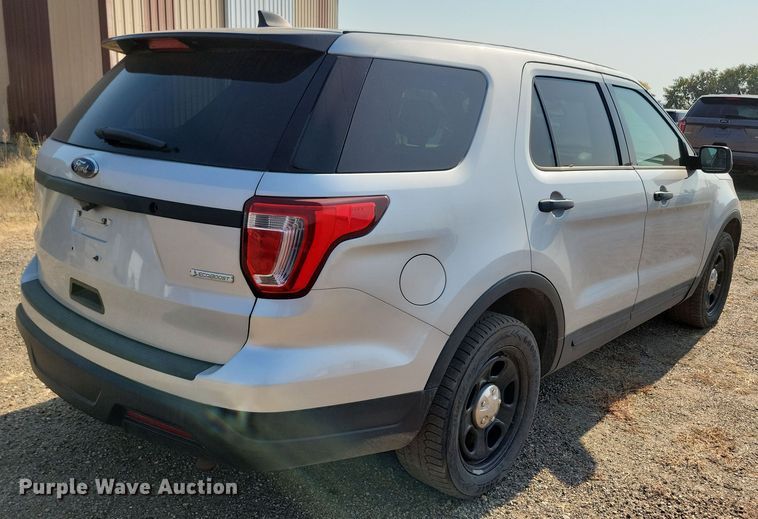 image for item JO9312 2018 Ford Explorer Police Interceptor SUV