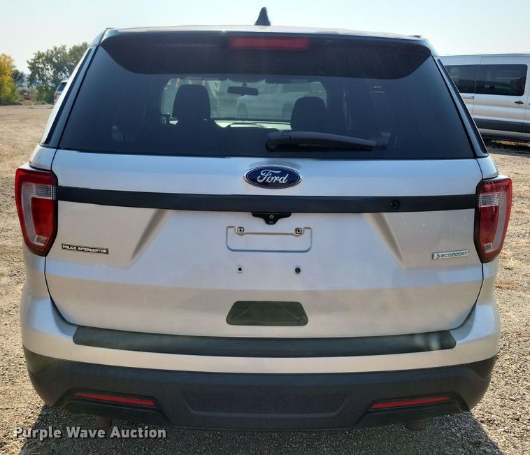 image for item JO9312 2018 Ford Explorer Police Interceptor SUV