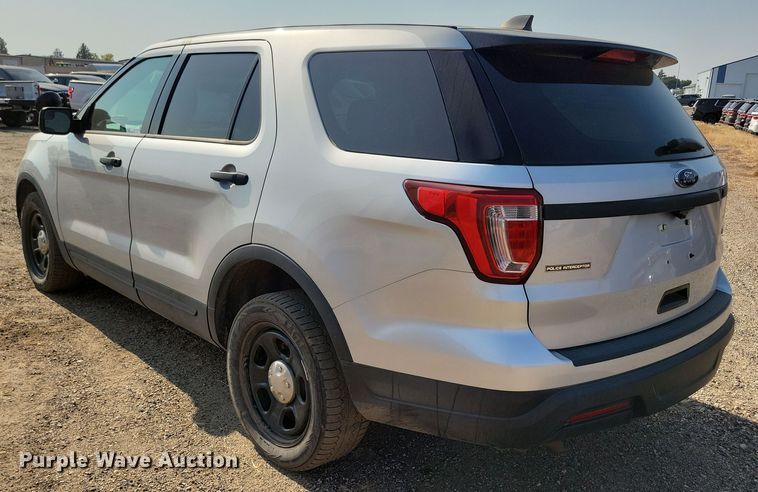 image for item JO9312 2018 Ford Explorer Police Interceptor SUV