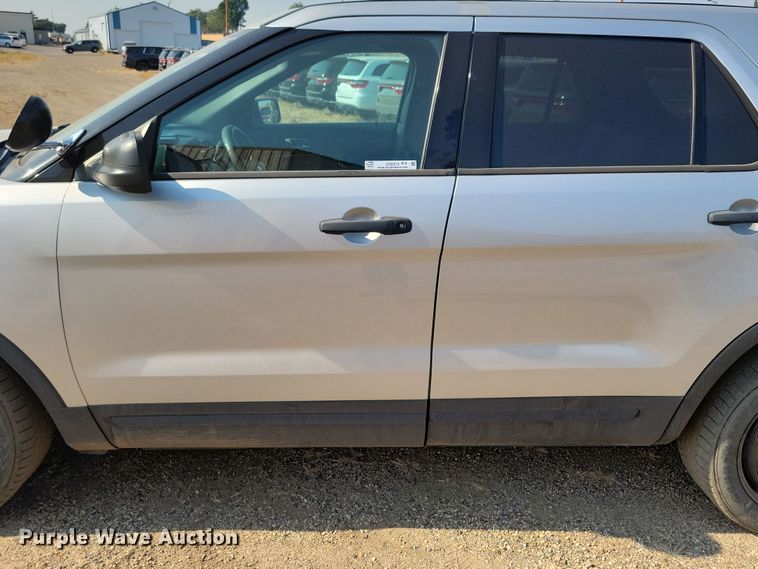 image for item JO9312 2018 Ford Explorer Police Interceptor SUV