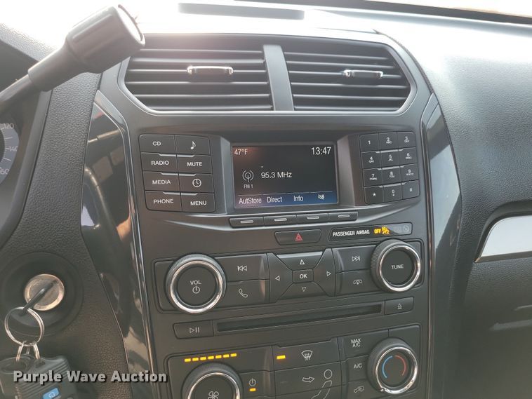 image for item JO9312 2018 Ford Explorer Police Interceptor SUV